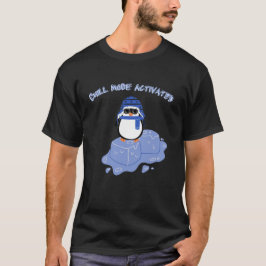 Camiseta Pingüino activado en modo Chill