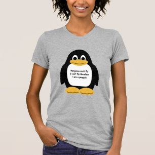 Camiseta Pingüino animado lindo