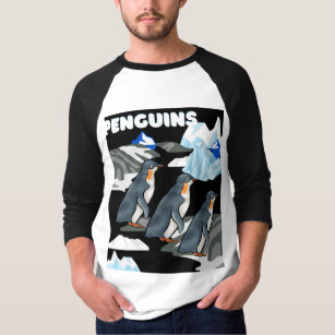Camiseta Pingüino Antártico Iceberg personalizado