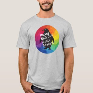 Camiseta Pingüino arco iris - Adulto con ajuste regular, g