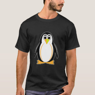 Camiseta Pingüino - Atractivo animal colorido