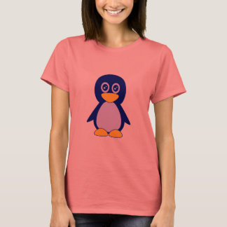 Camiseta Pingüino azul marino