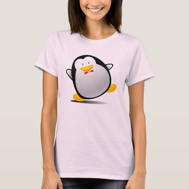 Camiseta Pingüino bailando (Anverso)