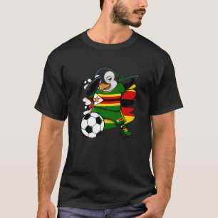 Camiseta Pingüino balanceador hincha de fútbol de Zimbabue
