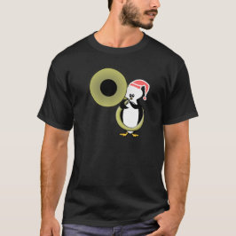 Camiseta Pingüino bebé con Tuba