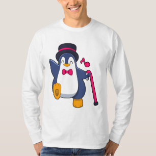 Camiseta Pingüino como Groom con el empate