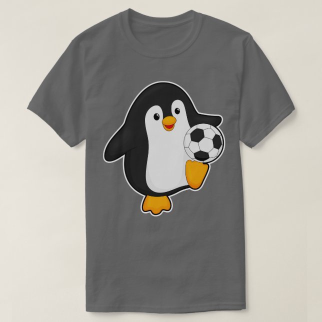 Camiseta Pingüino como jugador con bola (Diseño del anverso)