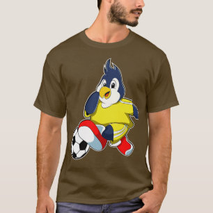 Camiseta Pingüino como jugador con bola 1