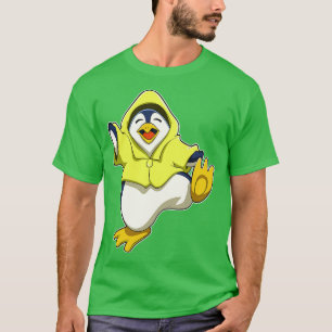 Camiseta Pingüino con abrigo
