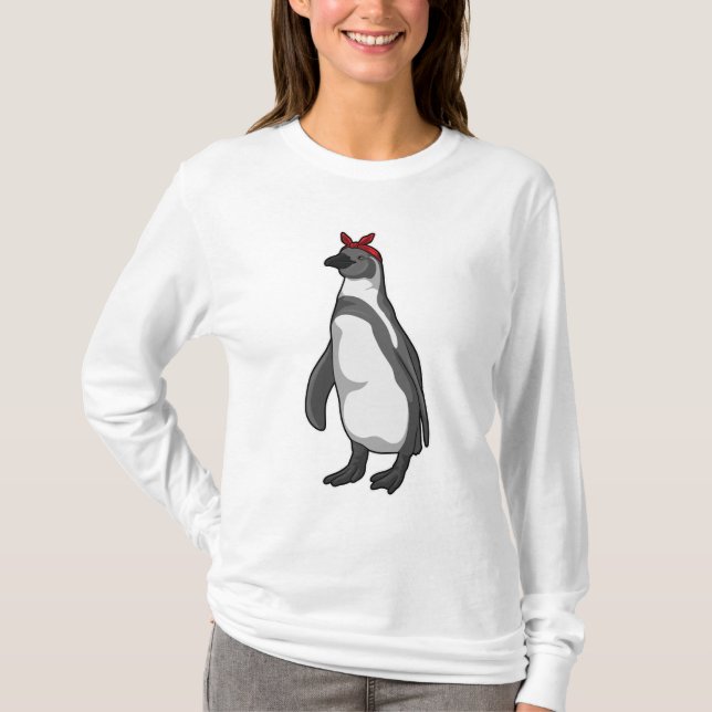 Camiseta Pingüino con Bandana (Anverso)