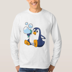 Camiseta Pingüino con burbujas de jabón.PNG