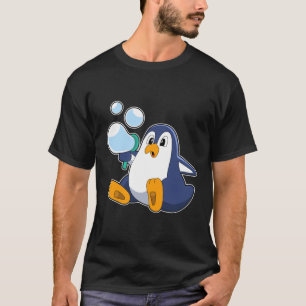 Camiseta Pingüino con burbujas de jabón.PNG