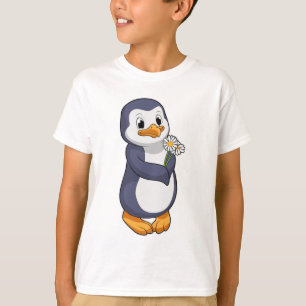 Camiseta Pingüino con Daisy