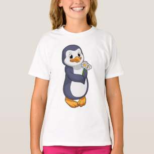 Camiseta Pingüino con Daisy