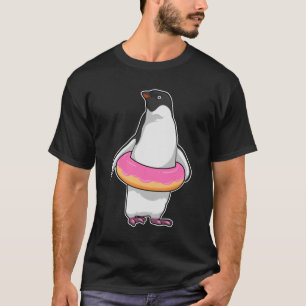 Camiseta Pingüino con Donut