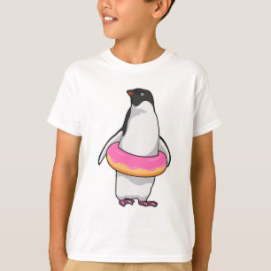 Camiseta Pingüino con Donut