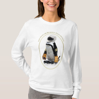 Camiseta Pingüino con equipo de hockey sobre hielo