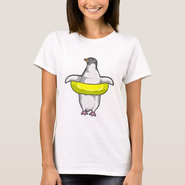 Camiseta Pingüino con flotador (Anverso)