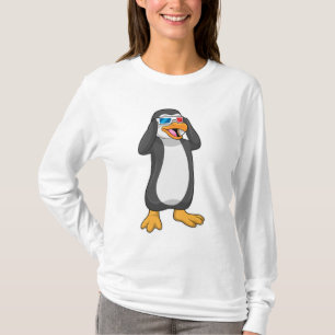 Camiseta Pingüino con gafas