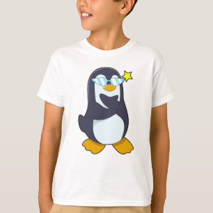 Camiseta Pingüino con gafas de sol