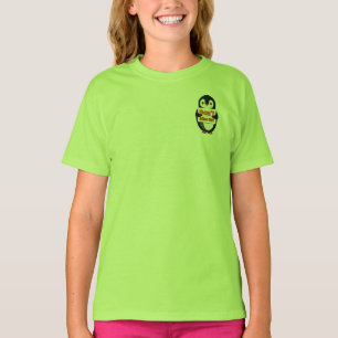 Camiseta Pingüino con letrero de No te Pierdas