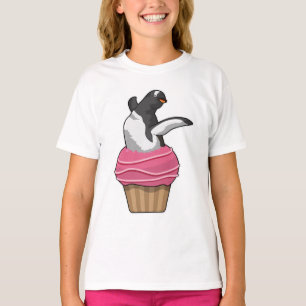 Camiseta Pingüino con Muffin