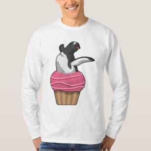 Camiseta Pingüino con Muffin