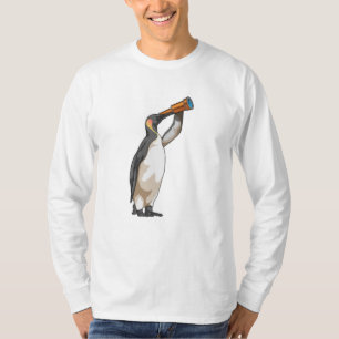 Camiseta Pingüino con telescopio