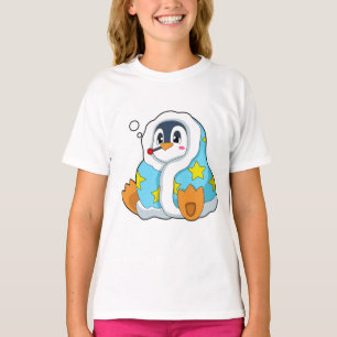 Camiseta Pingüino con termómetro clínico