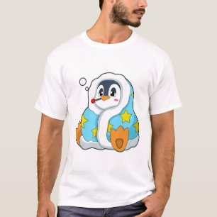 Camiseta Pingüino con termómetro clínico