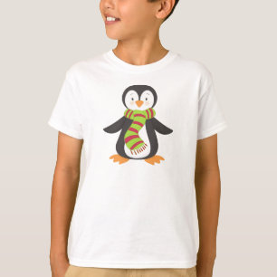 Camiseta Pingüino Cuto, Pingüino Pequeño, Pingüino Con Esca