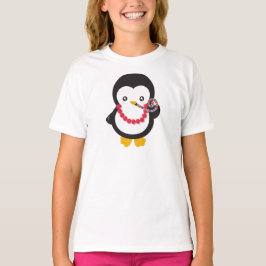 Camiseta Pingüino Cuto, Pingüino Pequeño, Silbato Fiesta