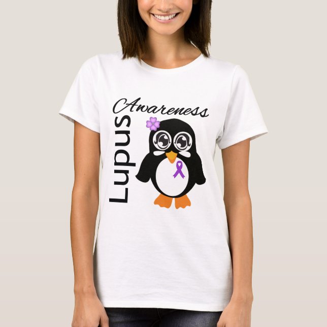 Camiseta Pingüino de Conciencia Lupus (Anverso)