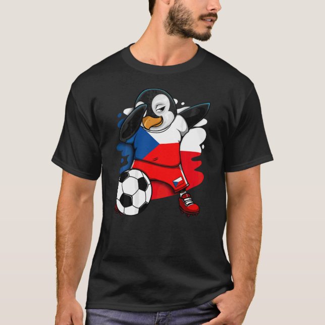 Camiseta Pingüino de Dabbing (Anverso)