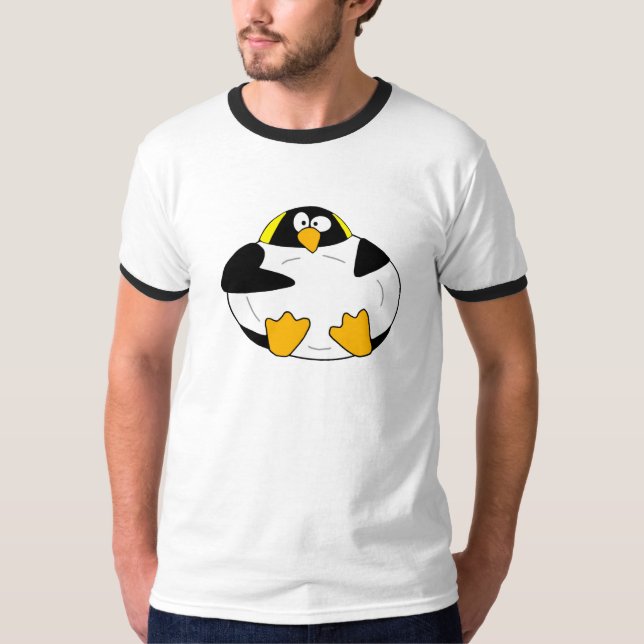 Camiseta Pingüino de emperador graso (Anverso)