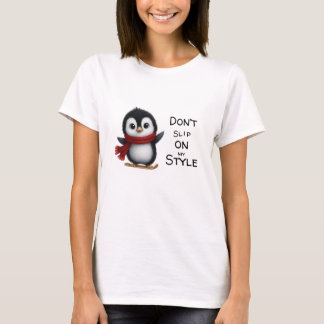 Camiseta Pingüino de Esquí