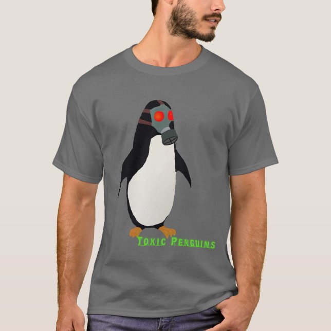 Camiseta Pingüino de Gasmask (Anverso)
