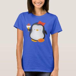 Camiseta Pingüino de helado