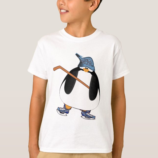 Camiseta Pingüino de hockey (Anverso)