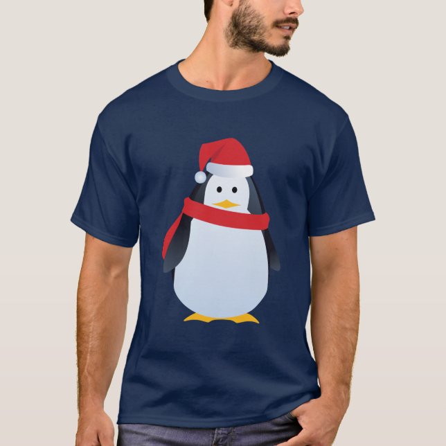 Camiseta Pingüino de invierno (Anverso)