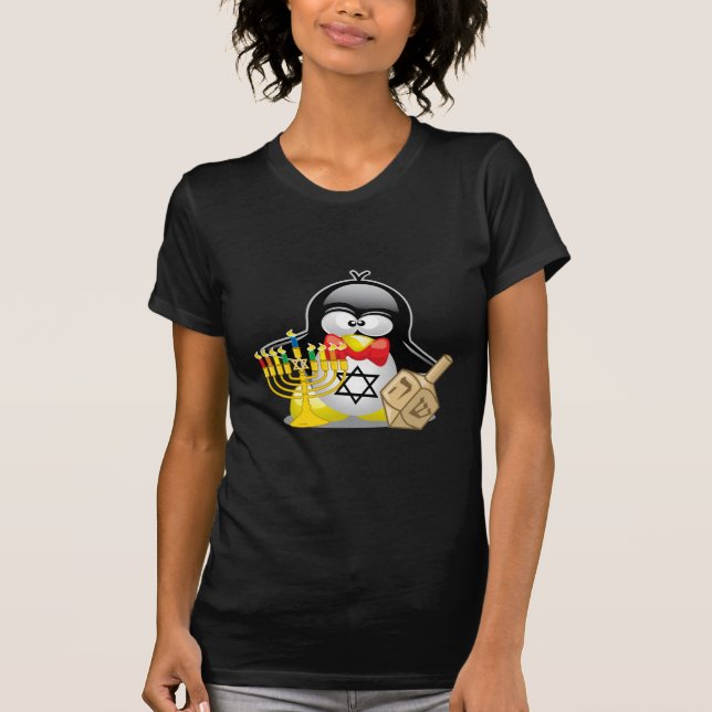 Camiseta Pingüino de Jánuca (Anverso)