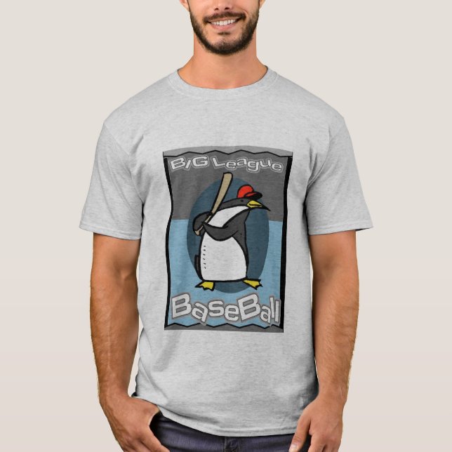 Camiseta Pingüino de la Base de la Liga Grande (Anverso)