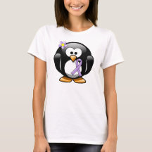 Pingüino de la cinta de seguridad de Lavender