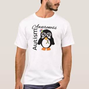 Camiseta Pingüino de la conciencia del autismo