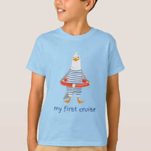 Camiseta Pingüino de los primeros niños en cruceros en Unis