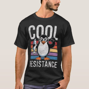 Camiseta Pingüino de Tarifas de Resistencia Fría Sutil Prot