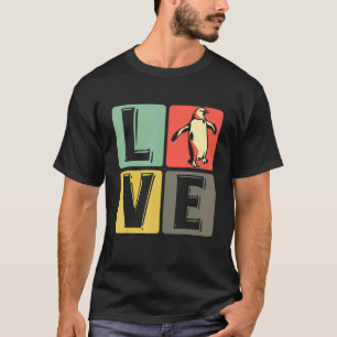 Camiseta Pingüino del amor Animal lindo Pájaro adorable