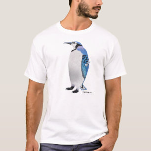 Camiseta Pingüino del arrendajo azul