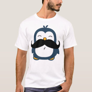 Camiseta Pingüino del bigote
