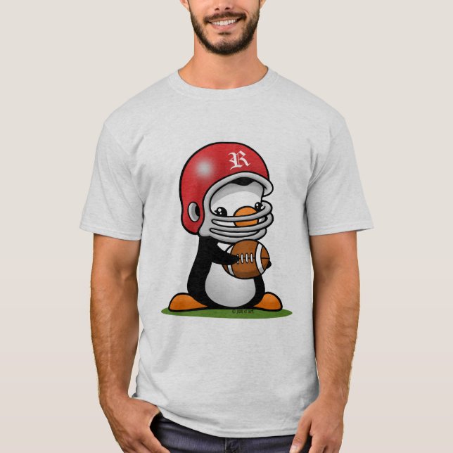 Camiseta Pingüino del fútbol (Anverso)